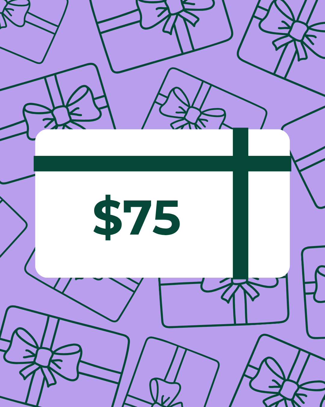 Bashful Designs Gift Card – $75