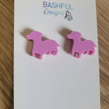 Load image into Gallery viewer, Super Cute Dachshund Dog Stud Earrings