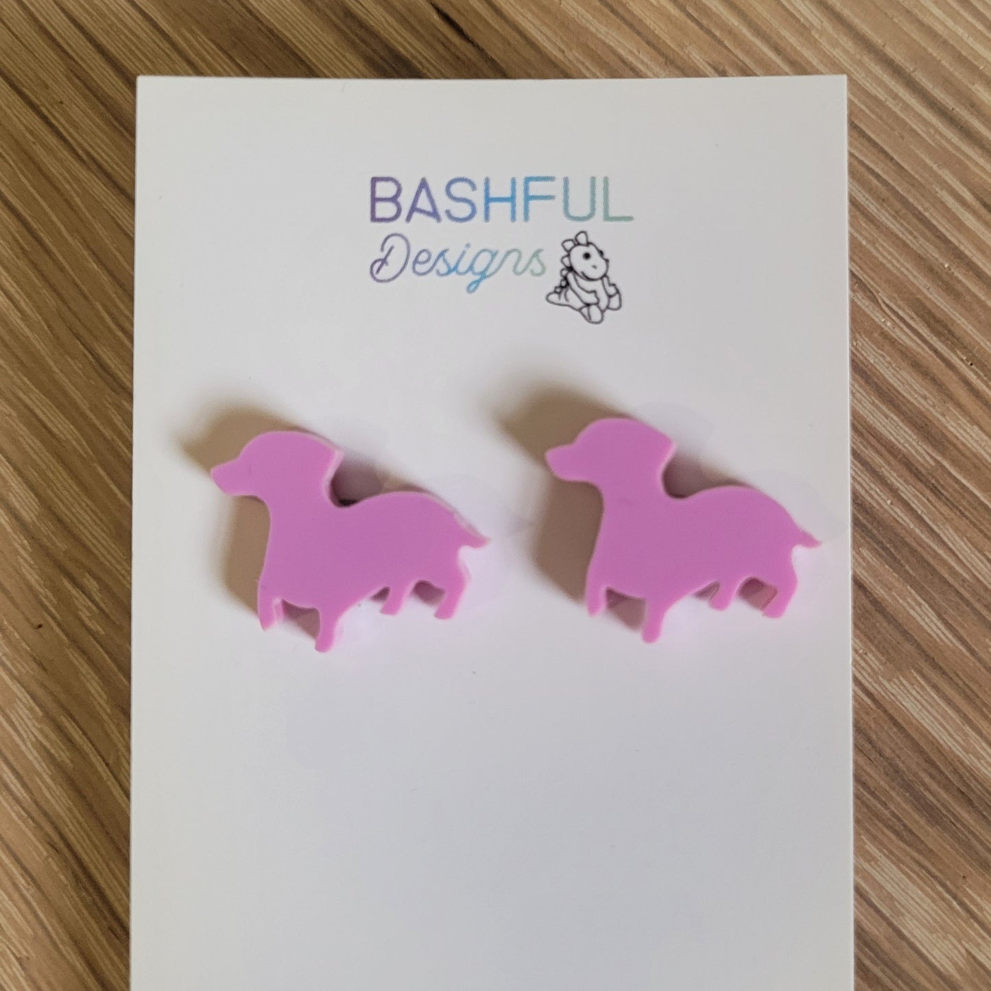 Sausage Dog Stud Earrings