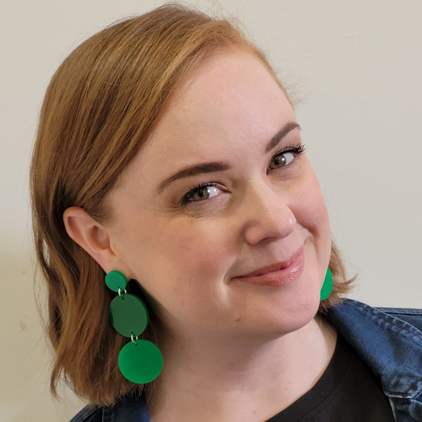 Emerald Green Chandelier Earrings