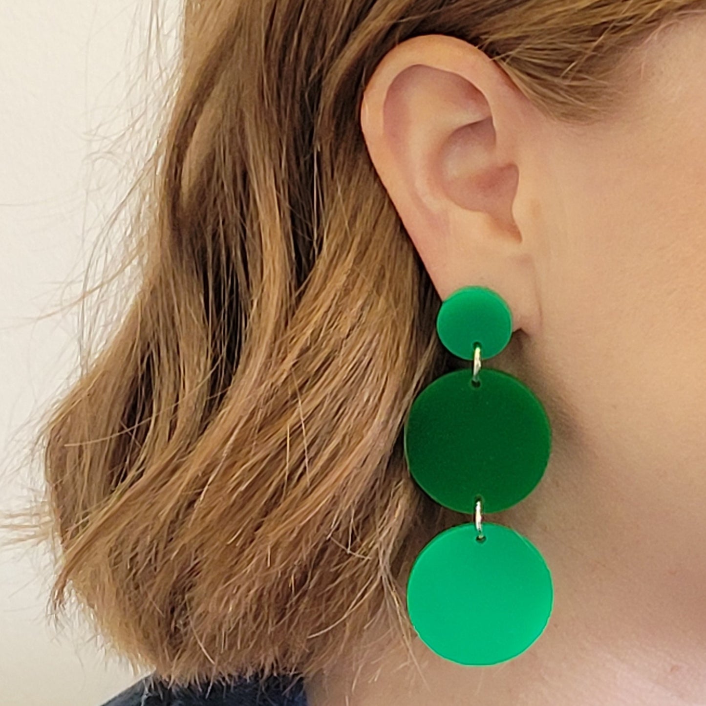 Emerald Green Chandelier Earrings