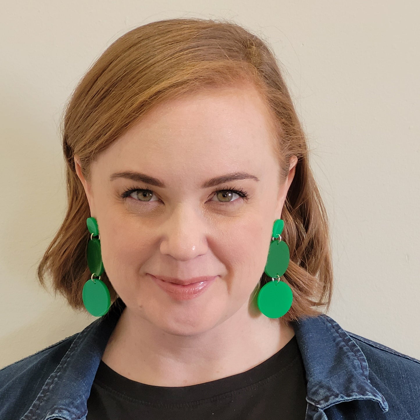 Emerald Green Chandelier Earrings